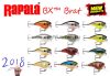 Rapala BXB03  Bx™ Brat Rapala Wobbler 5cm 10g  - BGH színben