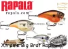 Rapala BXBB06  Bx™ Xtreme Big Brat Rapala wobbler 7cm 21g - PKL