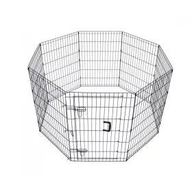   Camon Recinto Large Kutya, És Más Kisállat Karám, Kennel, Ketrec 1 Ajtós 8dbx60x91cm (C170/2)