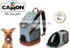 Camon Zainetto Trasportino "Denim" Rucksack Grey Premium kutya macska szállító táska  (CA645)