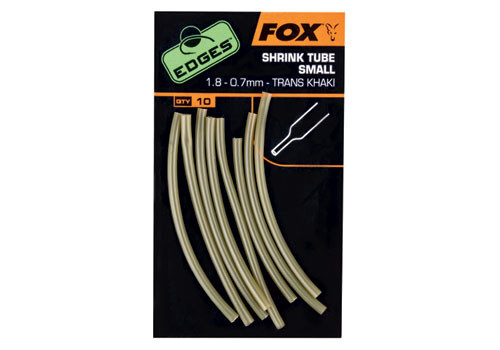 Fox Edges™ Shrink Tube - S 1.8 - 0.7 Khaki zsugorcső 10db (CAC475)