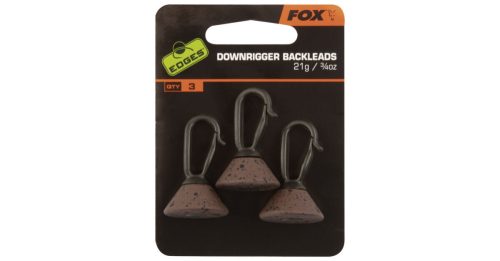 Fox Edges Downrigger Backleads 43g 3db zsinórsüllyesztő (CAC531)
