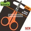 Fox Edges Scissors -- Orange olló - fonott zsinórokhoz is (CAC563)