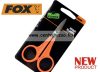 Fox Edges Scissors -- Orange olló - fonott zsinórokhoz is (CAC563)