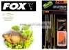 Fox Edges™ Lead Clip Tubing Rig Trans Khaki 3db szett (CAC579)