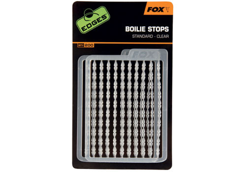Fox Edges™ Boilie Stops Standard - Clear bojlistopper 200db (CAC593)