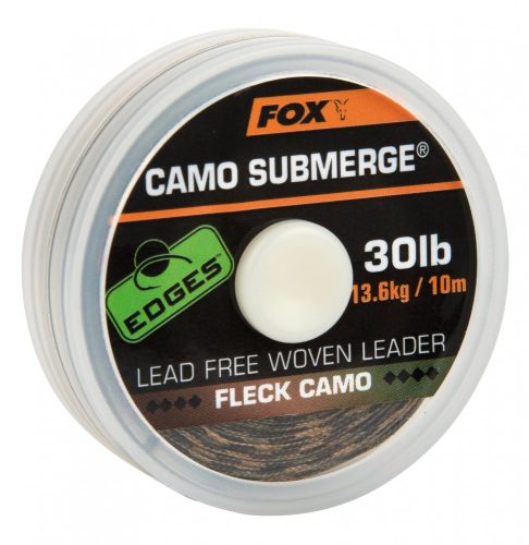 Fox Edges™ Submerge Camo Leader Camo 30lb - 10m előke zsinór (CAC703 )