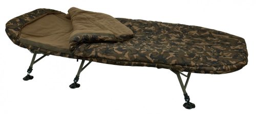 Fox R-Series Camo Sleep System Bedchair 6 lábú pontyozó ágy és hálózsák szett (CBC100)