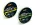 Fox Exocet® Mk2  Marker Braid Green 20lb 0.18mm 300m Fonott Zsinór (CBL012)