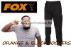 Fox Collection Orange & Black Joggers melegítő nadrág (CCL013) Small