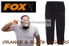 Fox Collection Orange & Black Joggers melegítő nadrág (CCL013) Small