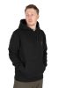 Fox Collection Black Marl Orange Hoodie pulóver SMALL (CCL226)