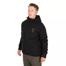   FOX Collection Sherpa Jacket Black & Orange L kabát (CCL276)