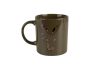 Bögre - Fox Green and Camo Head Ceramic Mug - Kerámia bögre (CCW025)