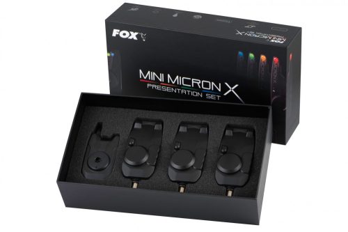 Fox Mini Micron® X 3+1 elektromos kapásjelző szett  (CEI198)