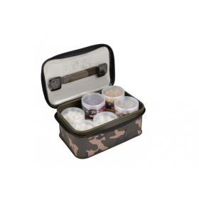   Fox Aquos Camo Bait Storage Large  csalis és aprócikkes táska (CEV015)