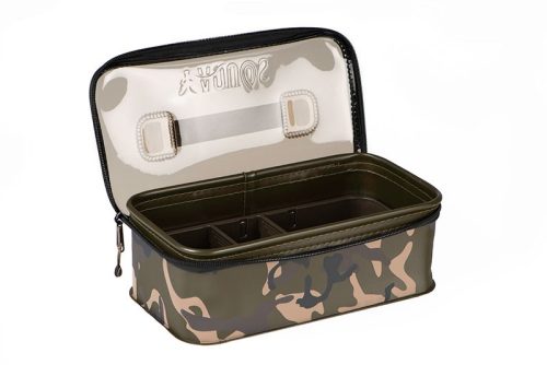 Fox Aquos Camo Rig Box And Tackle Bag  aprócikkes táska  27x13x9cm  (CEV016)