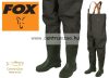 Fox Lightweight Green Waders mellescsizma, gázlónadrág size 7 UK - 41-es (CFW098)