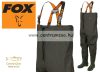 Fox Lightweight Green Waders mellescsizma, gázlónadrág size 7 UK - 41-es (CFW098)