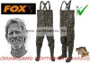 Fox Chunk Camo Lightweight  Waders  7UK - 41-es mellescsizma gázlónadrág (CFW110)