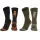 Fox Black-Orange Thermolite Long Sock 6 - 9 (Eu 40-43) meleg termo zokni (CFW116)