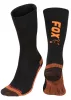 Fox Black-Orange Thermolite Long Sock 6 - 9 (Eu 40-43) meleg termo zokni (CFW116)