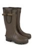 Fox Neoprene lined Camo Khaki Rubber Boot csizma Size  7 - 41-es (CFW162)