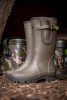 Fox Neoprene lined Camo Khaki Rubber Boot csizma Size  7 - 41-es (CFW162)