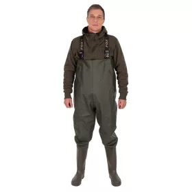   Fox Khaki HD waders 9 / 43 kényelmes mellescsizma, gázlónadrág (CFW206)