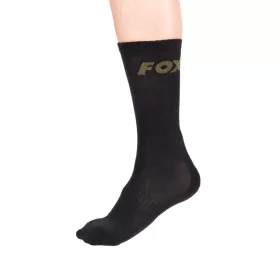 Fox Black Socks 3-Pack -  6-9UK  40-43EU zokni (CFW254)
