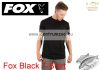 Fox Black T-Shirt - Small -  horgász póló (CFX007)