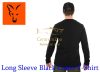 Fox Long Sleeve Black Camo T-Shirt -  Large horgász póló (CFX117)