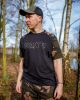 Fox Black Camo Outline T-Shirt rövidujjú póló SMALL (CFX267)