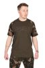 Fox Khaki Camo Outline T-Shirt rövidujjú póló LARGE (CFX275)