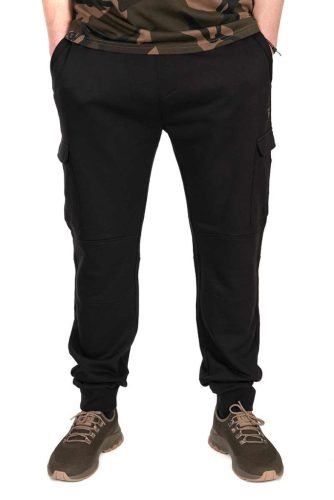 Fox LW Black Camo Combat joggers nadrág XXL (CFX319)