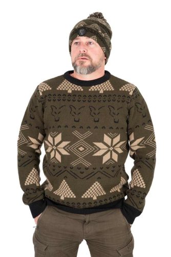 Fox Festive Jumper - Large pulóver (CFX421)