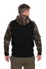 Fox Pullover Premium 310 Black/Camo kapucnis pulóver - S