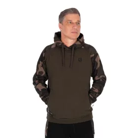   Fox Pullover Premium 310 Khaki/Camo kapucnis pulóver - XL (CFX441)