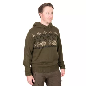 Fox Xmas Winter Hoodie LARGE pulóver (CFX537)