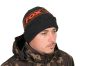 Sapka - Fox Collection Beanie Hat Black & Orange meleg sapka (CHH019)