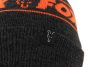 Sapka - Fox Collection Bobbles Black & Orange bojtos meleg sapka (CHH021)