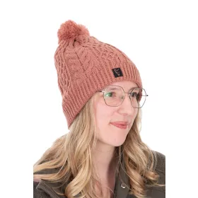   Sapka - Fox Ladies Knitted Bobble Hat női kötött sapka (CHH049)