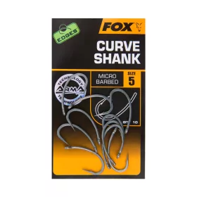   Fox Edges™ Curve Shank Micro Barbed bojlis horog #6 10db (CHK193) szakállas