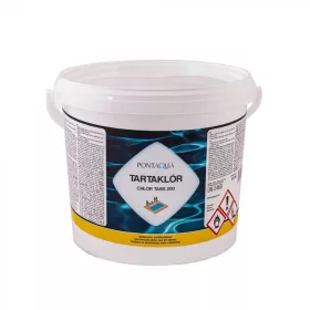   Pontaqua Tartaklór 200g tbl klór tabletta 3kg - tiszta víz
