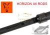 Fox Horizon X6 Carp Rods - 12ft 3.75lb Full Shrink 2 részes pontyos bot (CRD344)