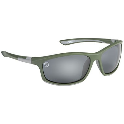 Fox® Collection Green & Silver Frame Grey Lens -  Polar Napszemüveg (CSN044)