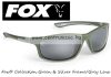 Fox® Collection Green & Silver Frame Grey Lens -  Polar Napszemüveg (CSN044)