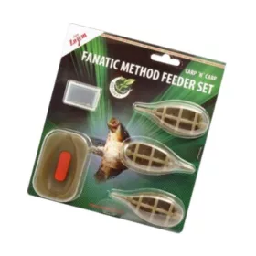  Carp'N'Carp Fanatic Feeder Kosár Szett Töltő Method  + 3db kosár + forgók (CZ1114)