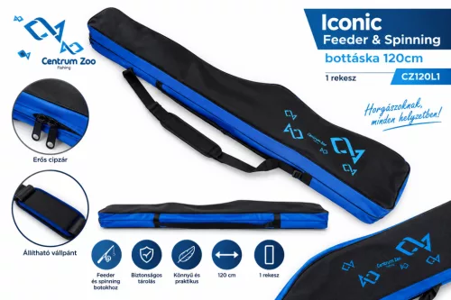 Iconic Feeder & Spinning bottáska 120cm 1 rekesz (CZ120L1)