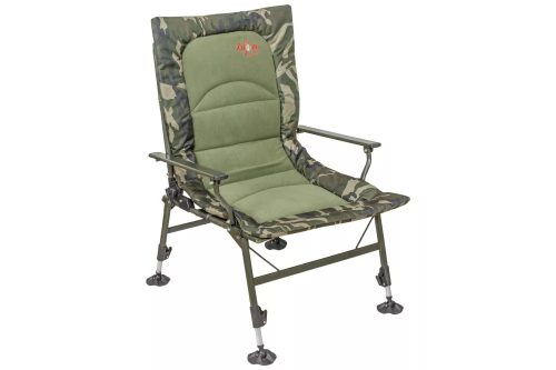 Carp Zoom Camou Fleece Chair összkomfortos karfás szék  állítható háttámlával 130kg (CZ3541)